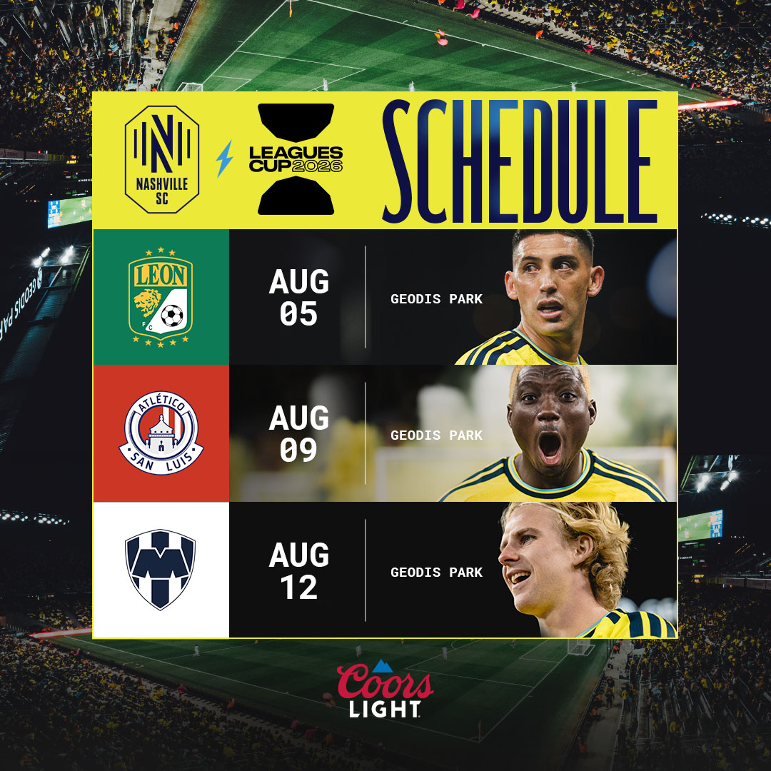 More summer soccer on deck at <a href="/GEODISPark/">GEODIS Park</a> ☀️🏰 

Our <a href="/LeaguesCup/">Leagues Cup</a> Phase One opponents are confirmed ✅