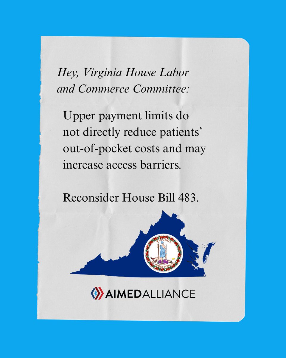aimedalliance's tweet photo. As states take different paths on PDABs, Aimed Alliance urges VA lawmakers to reconsider proposed legislation and keep patient access at the center of health care reforms. Read the letter Here https://t.co/KoOz4pSZle  
#PDABs #PatientAdvocacy #HealthPolicy https://t.co/eWdzijMTvf