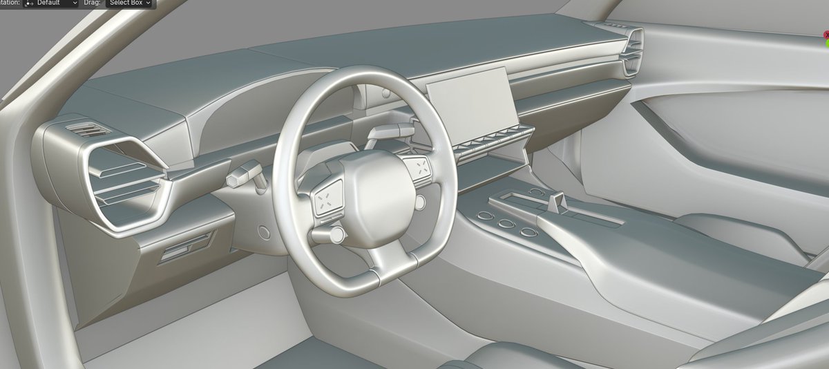 Toyota GR GT - interior WIP  

#b3d #3dart #3dmodeling