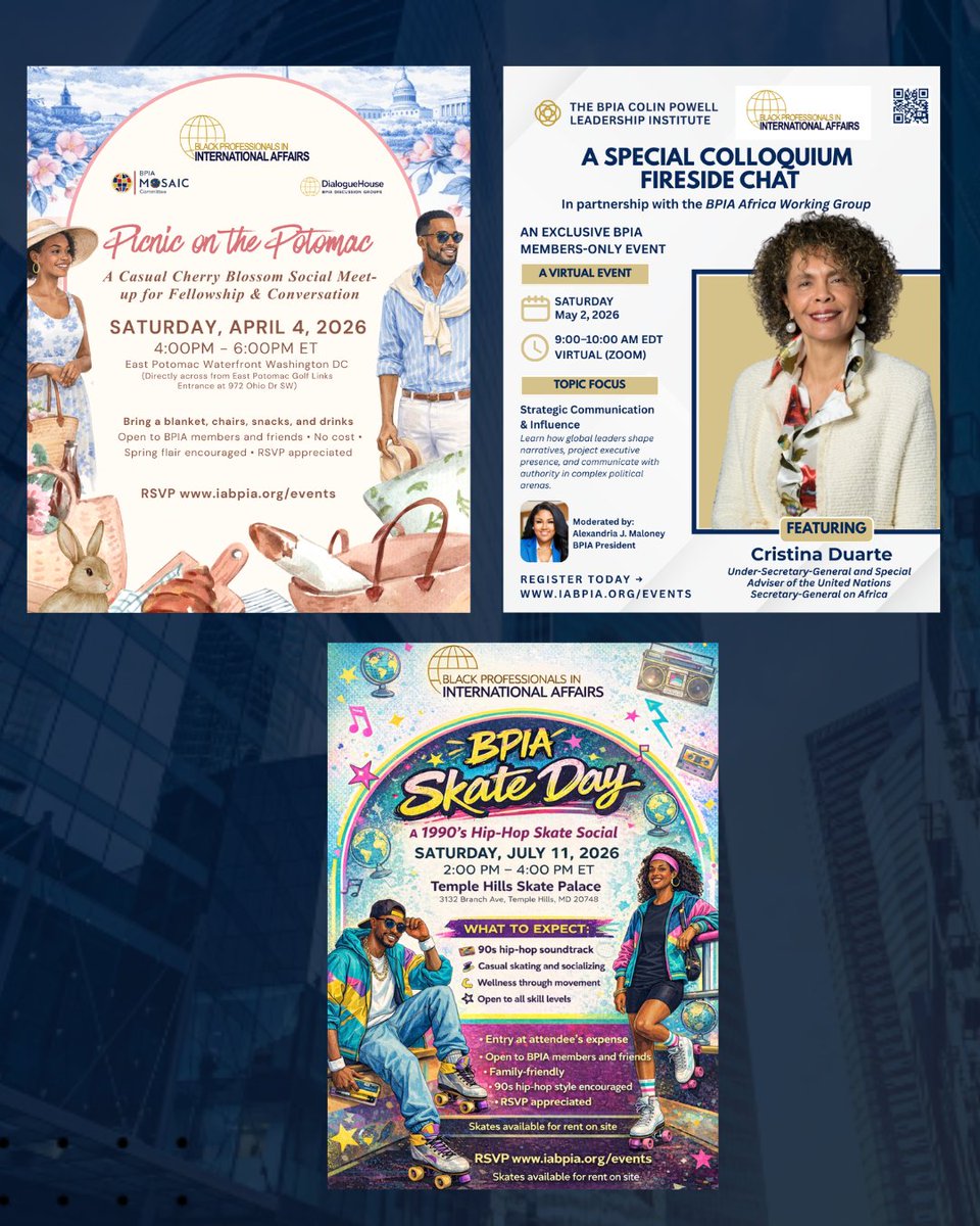 Black Professionals in International Affairs-BPIA tweet media