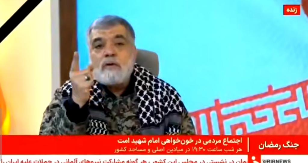 اتحاد مقدس همین بود دیگه؟ این ها رو بیارید توی تلویزیون زن و بچه مردم رو تهدید به کشتن کنند