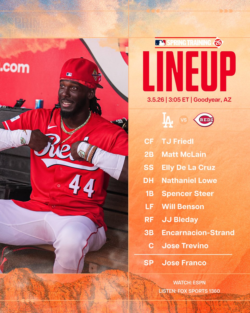 More #RedsST action on ESPN today.