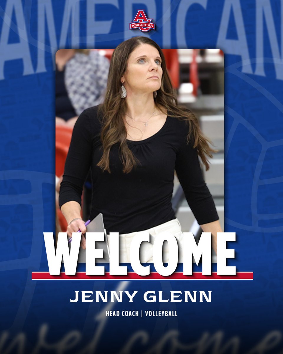 A new era begins, led by a champion. Join us in welcoming our new head coach, Jenny Glenn!

Jenny comes to AU after a remarkable 10-season run at MSU Denver, where she led the Roadrunners to an NCAA Division II national championship in 2025.

Looking forward to what’s ahead!

📰