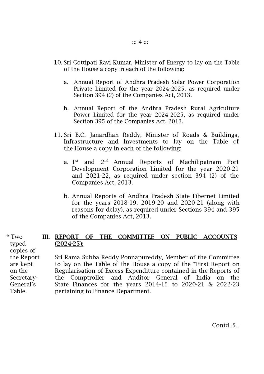 CouncilAndhra's tweet photo. Legislative Council - list of business for 06.03.2026 (Friday)

(1/3) https://t.co/DrXWUTMWzU