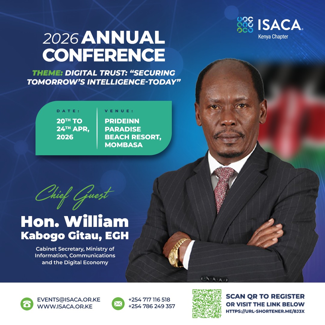 ISACA KENYA CHAPTER tweet media