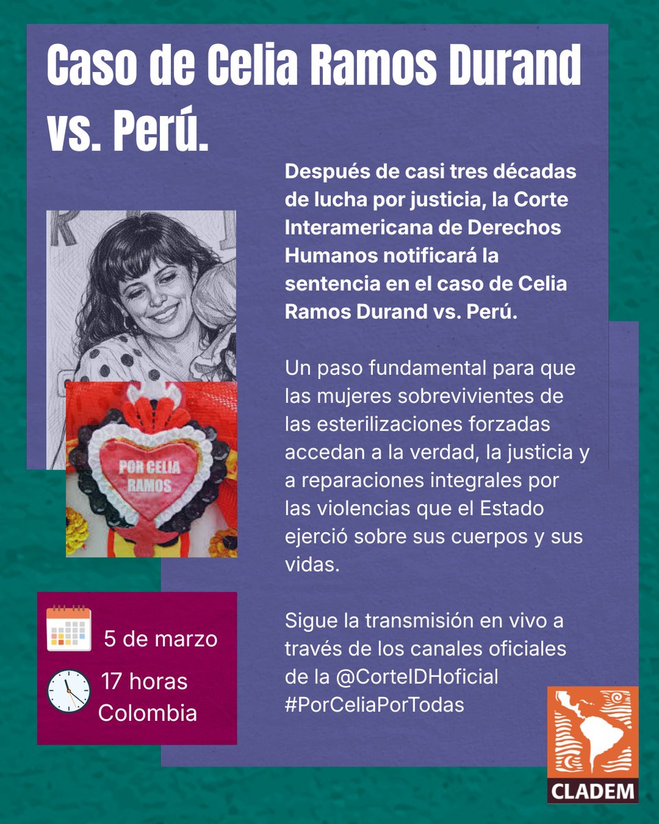 CLADEM Regional tweet media