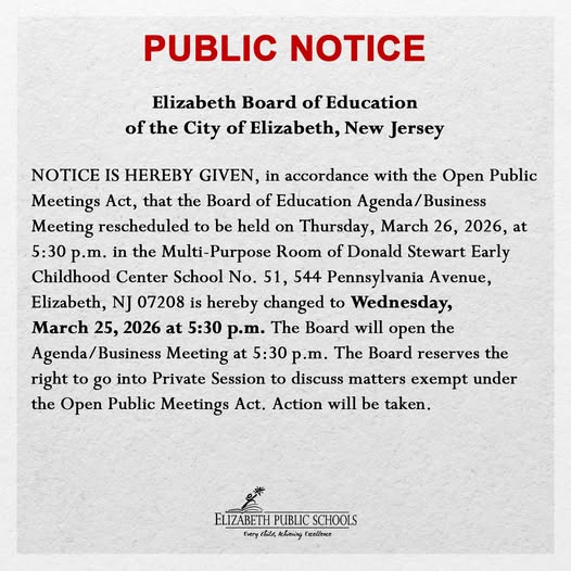 Elizabeth Public Schools tweet media