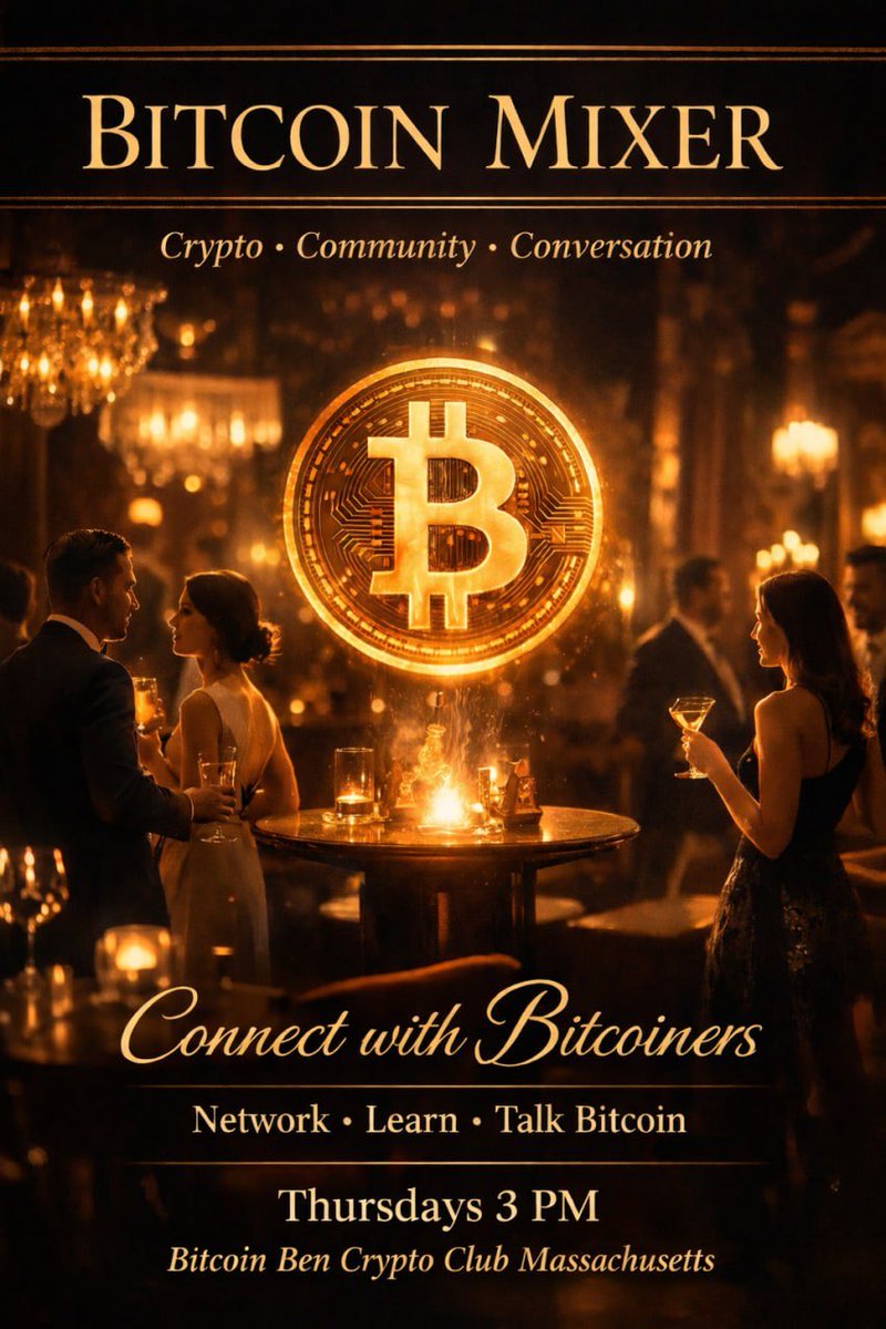 Bitcoin Ben’s Crypto Club Massachusetts tweet media