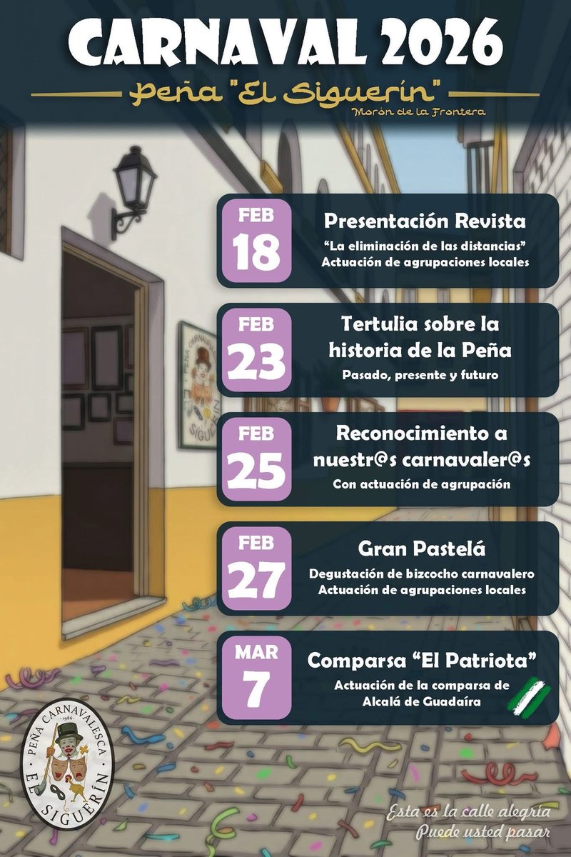 La Comparsa de Alcalá tweet media