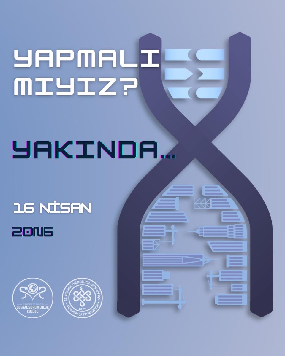 ctfsos's tweet photo. ❔Yapmalı mıyız?..
.
.
.
🧬Detaylar Yakında...
.
.
.
🗓️16 Nisan 2026 https://t.co/7R0RwmIyJZ