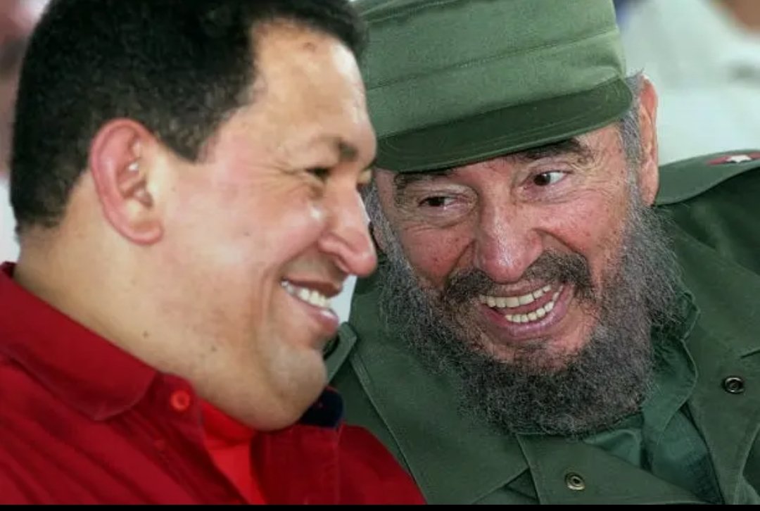 El mejor amigo de Cuba,hoy se cumple un aniversario más de la partida del comandante Hugo Chaves #CubaCoopera