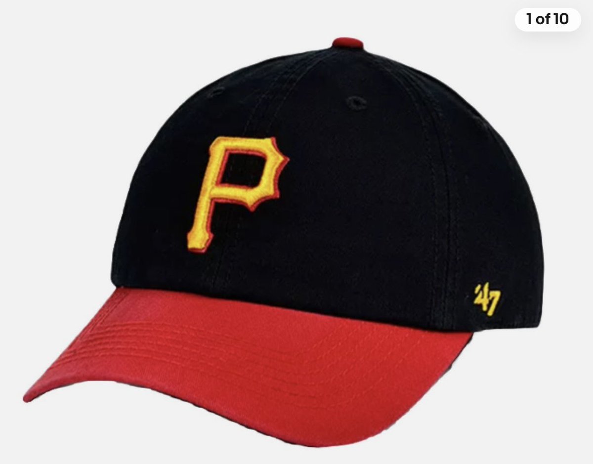 rabnudam's tweet photo. @47brand @Pirates can y’all do me a favor and make this hat but not as a fitted? thx https://t.co/K8qKD0NIjn