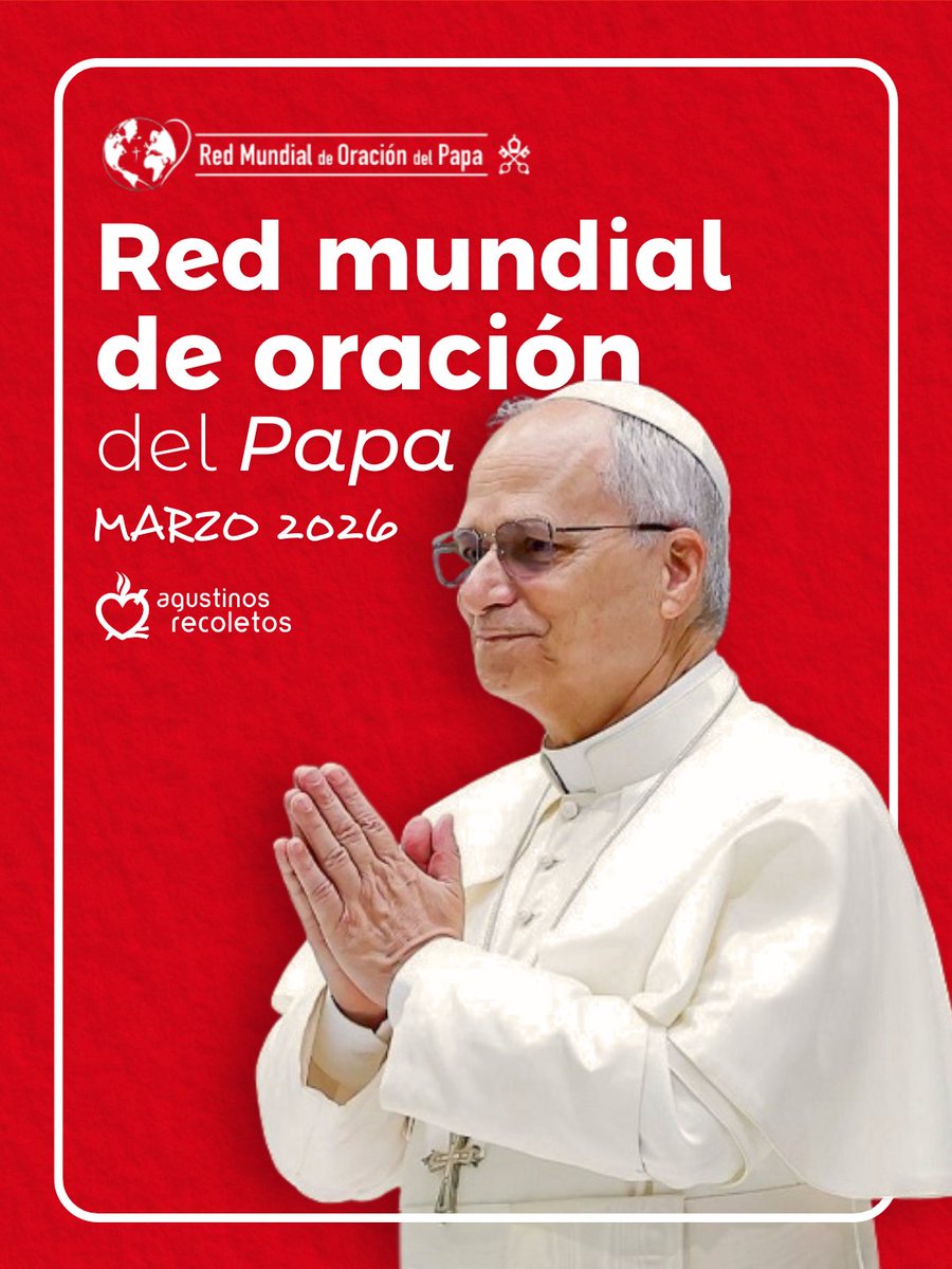 Este mes, el Papa León XIV nos invita a unirnos a su oración por la paz ...