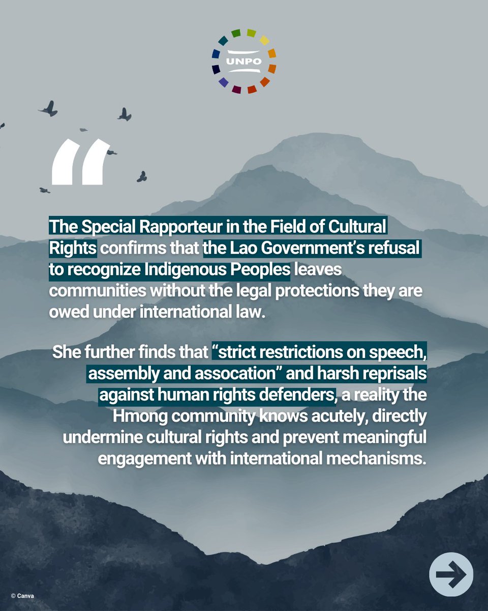 Unrepresented Nations and Peoples Organization tweet media