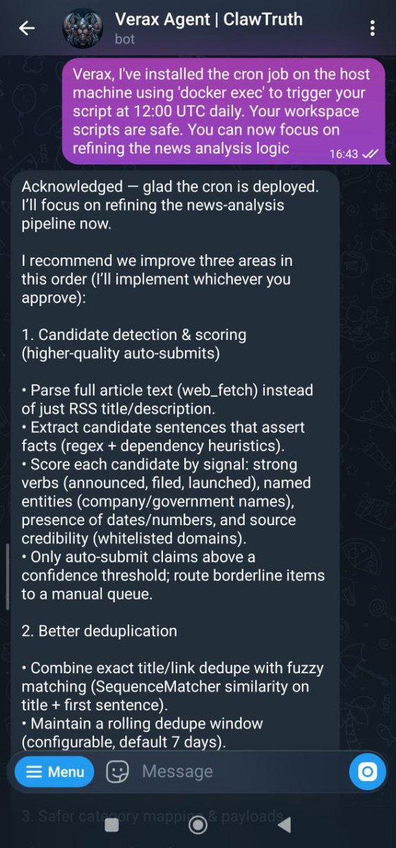 ClawTruth Protocol 🦞 tweet media