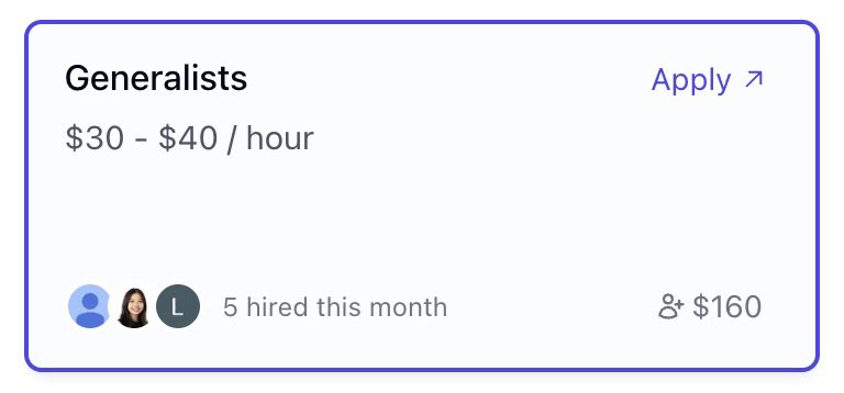 therealizjaab's tweet photo. would you accept $40/hr contract?

 remote work, 100% online
 work 24/7 any time from home
 evaluate AI outputs for big AI
 minimum 10hr/week, up to 40
 yes, we are #hiring

Like &amp; Reply if you’re ready to work. https://t.co/y6Ggj4Udq2
