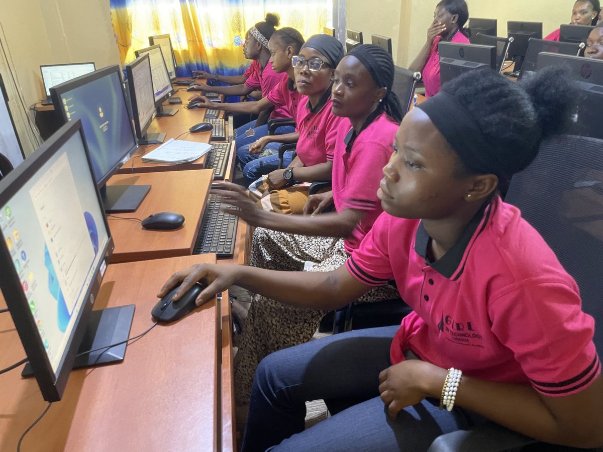 Girls In Technology Liberia tweet media