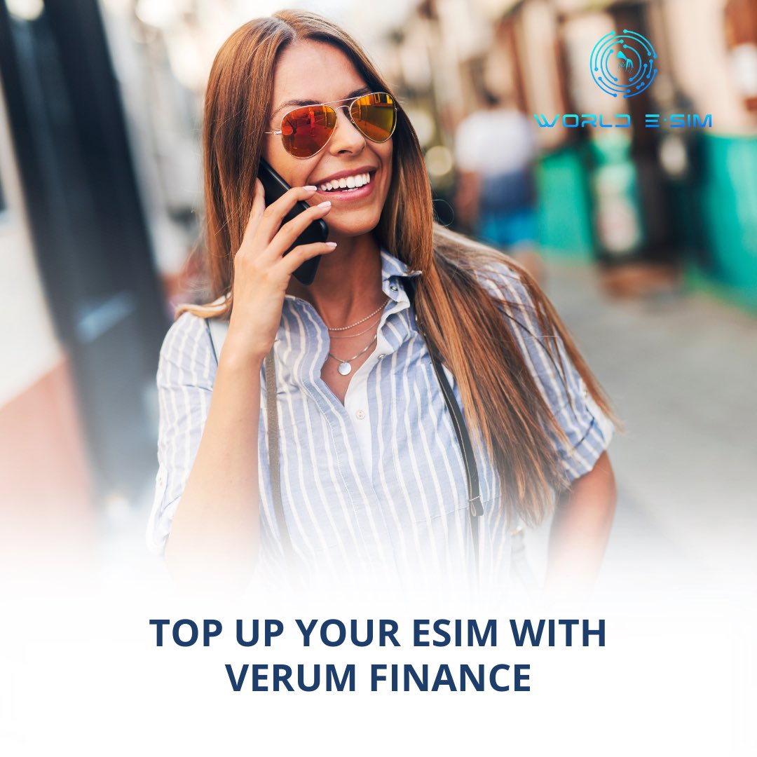 World_ESIM's tweet photo. 🚀Now our eSIM packages can be paid for directly through Verum Finance inside the Verum Messenger.

Choose your package, pay with Verum Finance, and activate mobile internet in 150+ countries worldwide in just minutes.

https://t.co/9SV2pcRI5G

#eSIM #VerumMessenger #VerumFinance https://t.co/XiTaI1QDeM