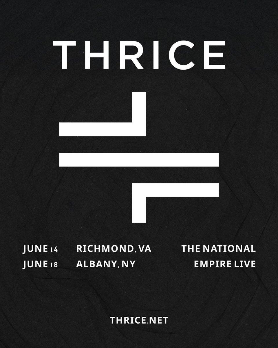 THRICE tweet media