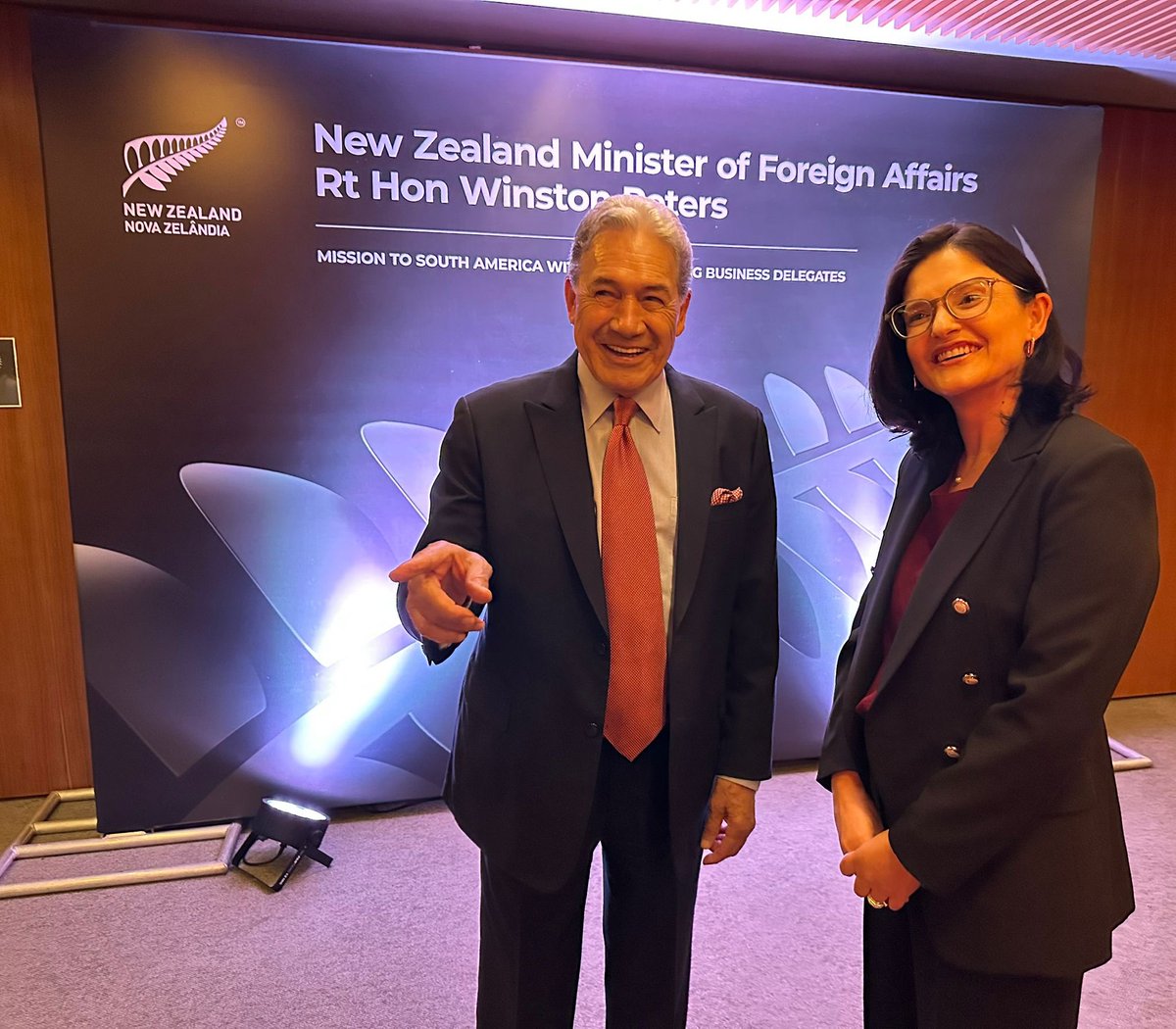 Winston Peters tweet media