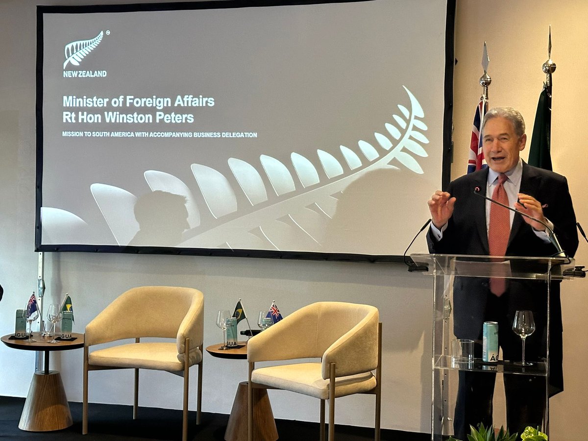 Winston Peters tweet media