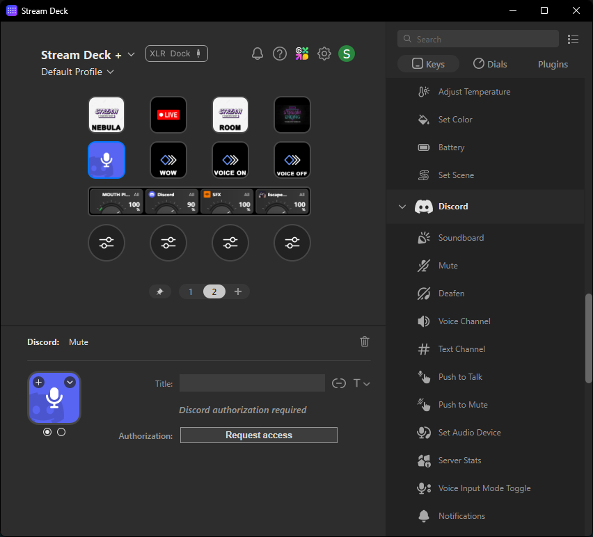 FTSCOOP's tweet photo. @ElgatoSupport, not sure why, but the Discord request access doesn't pop up for me.  I tried everything. I'm on all the latest versions for software and device firewares https://t.co/aU9SMnnFCX
