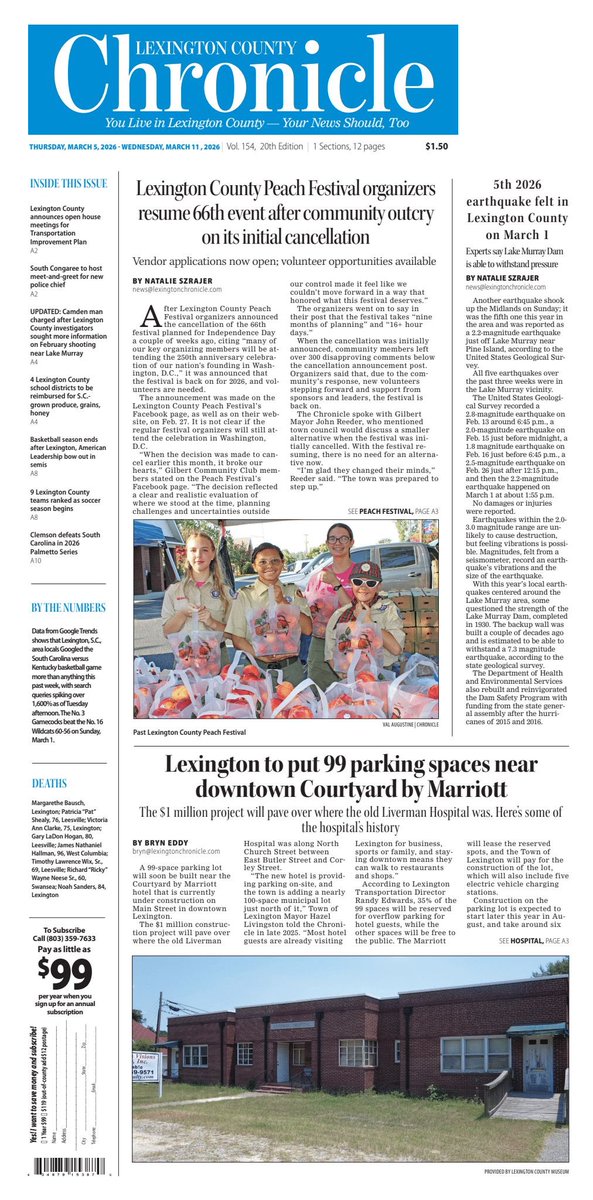 Lexington County Chronicle tweet media