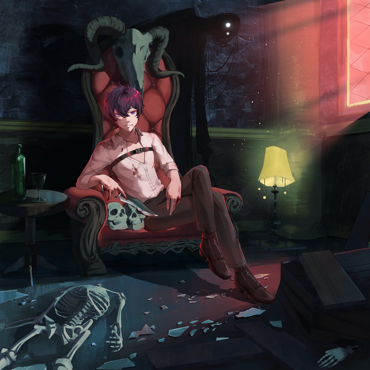 Damn, my lord is so radiating his aura 🥵

Fanart for Shoto, please tag him to see this 🫶
#ArtoftheRogue #shxtou