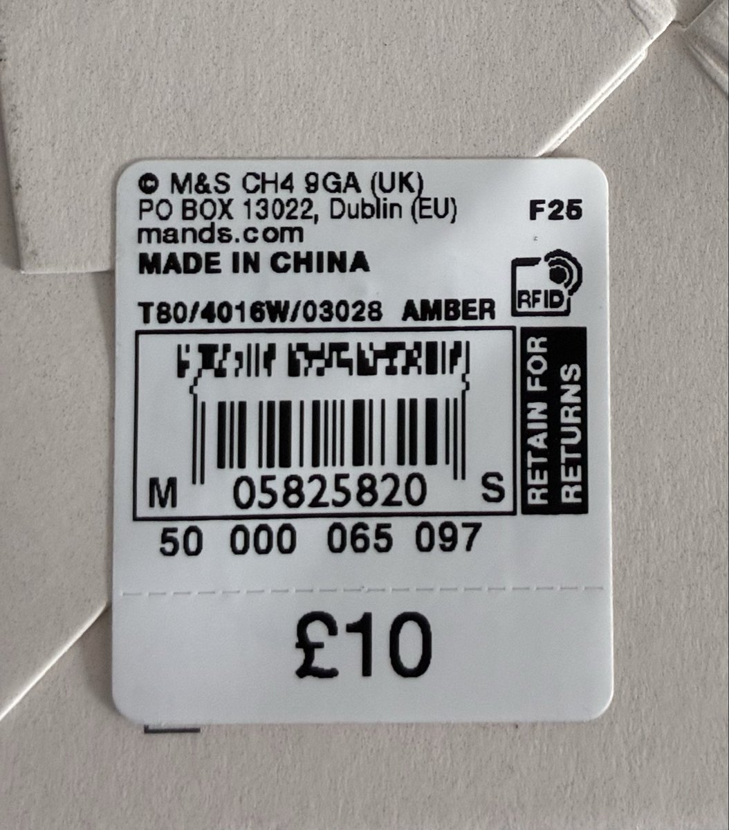 MiloMoomin's tweet photo. @marksandspencer bought a candle marked £10 in store today. Got home to find I’d been charged £12. Just wondering how many others have been overcharged &amp; when you’re likely to do something about it. Furious that I have to go back to get a refund. Will cost me that in petrol. https://t.co/fLDWLnqPsw