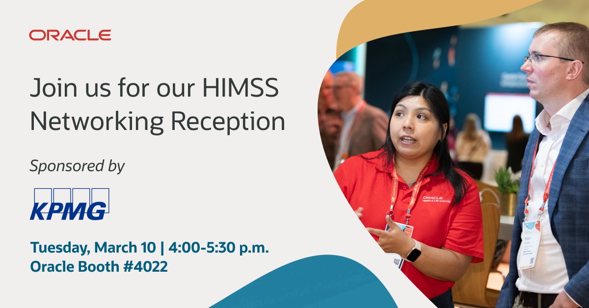 Oracle Health tweet media