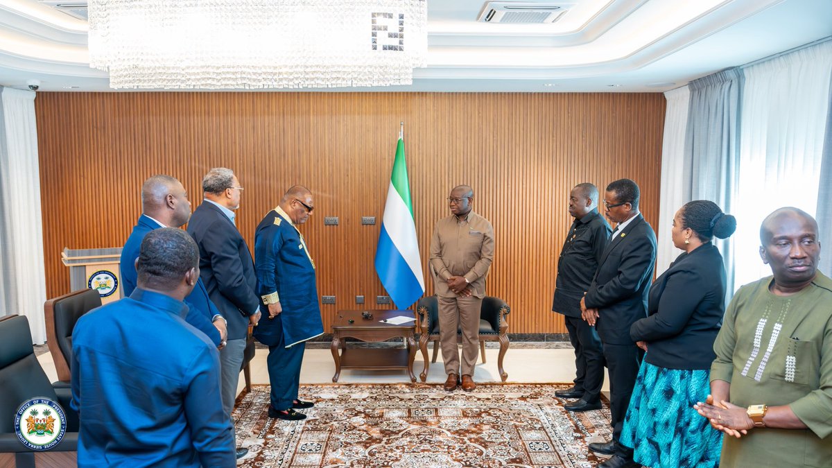 Julius Maada Bio tweet media