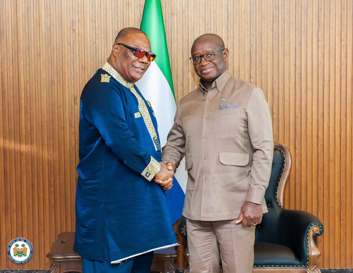 Julius Maada Bio tweet media