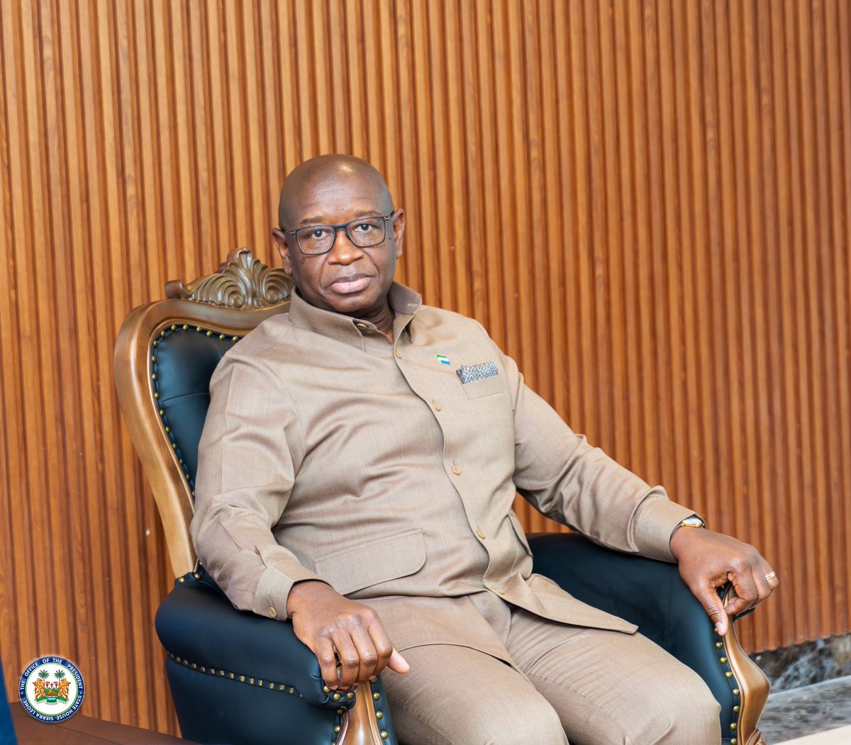 Julius Maada Bio tweet media