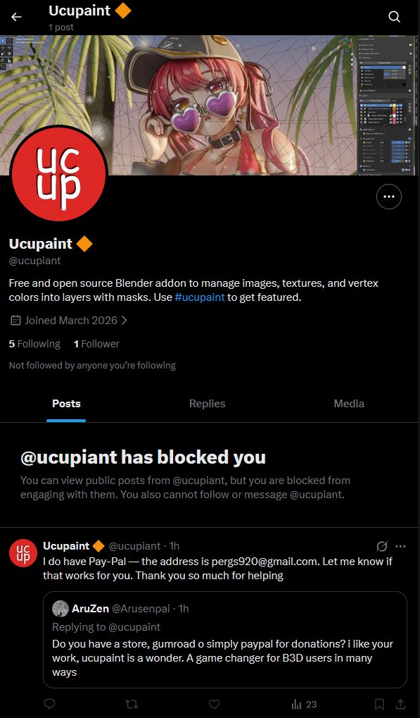 Ucupaint 🔶 tweet media