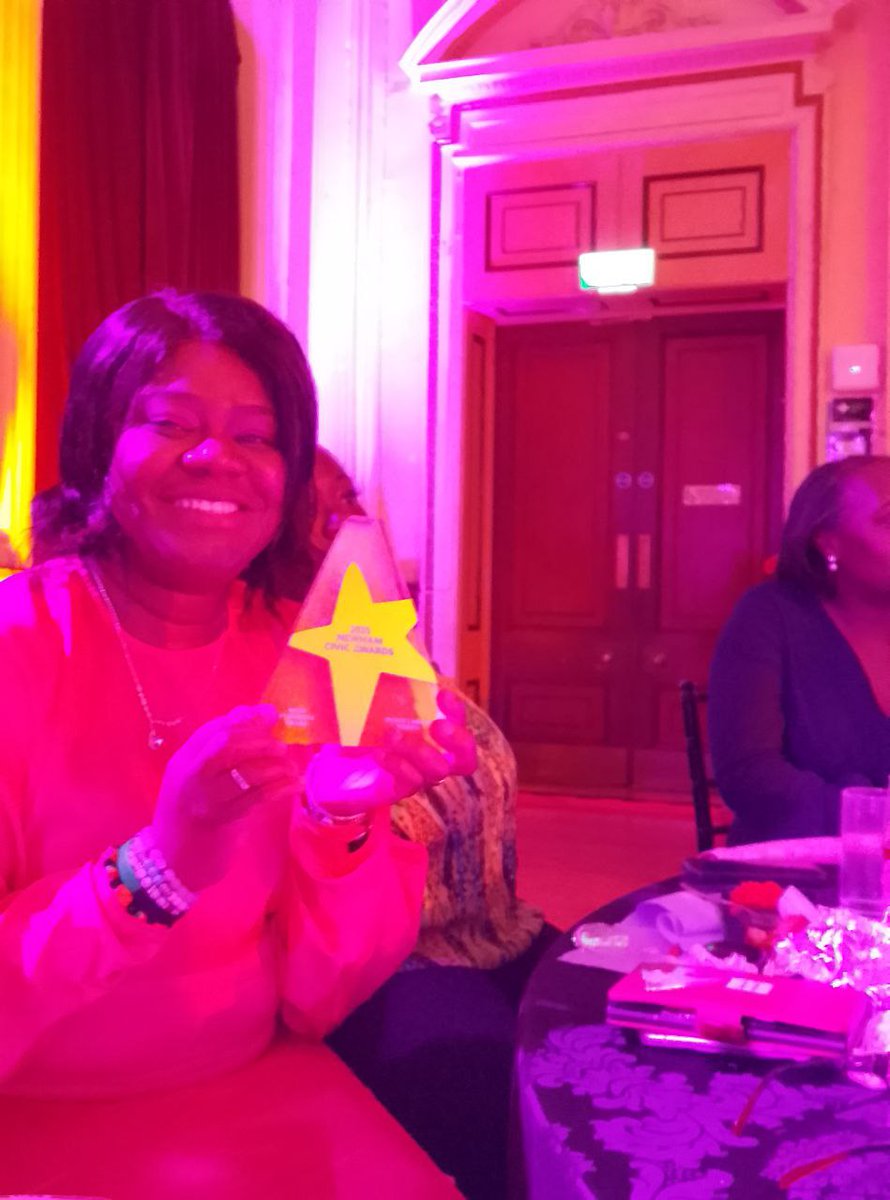 NicoleMo30's tweet photo. Newham Civic Awards🥰👏🥰 
@NewhamVolunteer 
@rokhsanafiaz 
@NewhamLondon 
#NewhamCivicAwards @NewhamCouncil https://t.co/pThR3AbOTS
