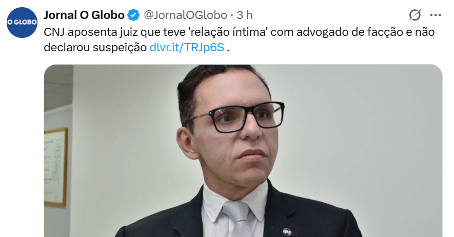 leiatheinvestor's tweet photo. O brazil só vai começar a andar rumo à civilização quando juiz começar ir pra cadeira. https://t.co/SE7NymOr6Z