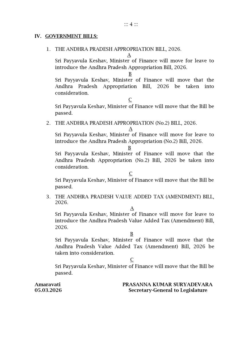 Legislative Assembly, Andhra Pradesh tweet media