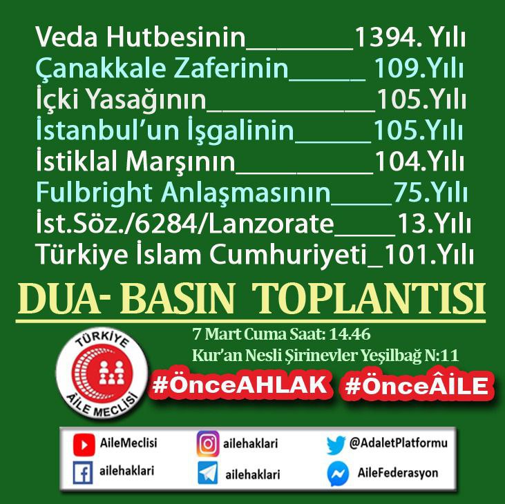 AdaletPlatformu's tweet photo. #VEDAhutbesi Levhası Tüm Okullarda #YaşayanKuran #KuranAhlakı DERS YAP
6/13mart632
@RTErdogan
https://t.co/0g2s5JQvQN
@TCmeb
https://t.co/AyXnf3xRl7
EZANyasak
Ramazan1932/1950
6Mart1924 hilafet
8/14/20Mart istsöz/6284
12Mart İstiklalMarş
13Mart Fulbright
16Mart işgal
18Mart çKALE https://t.co/L6wP1AMqXJ