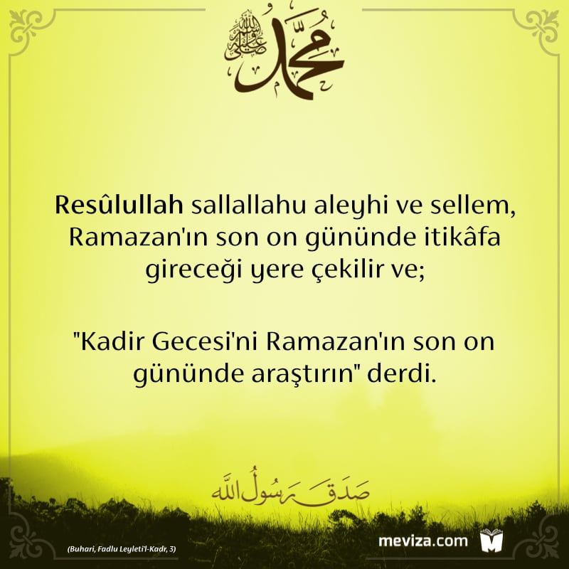 Peygamber Efendimiz'den - sallallahu aleyhi ve sellem - Hadis-i Şerifler