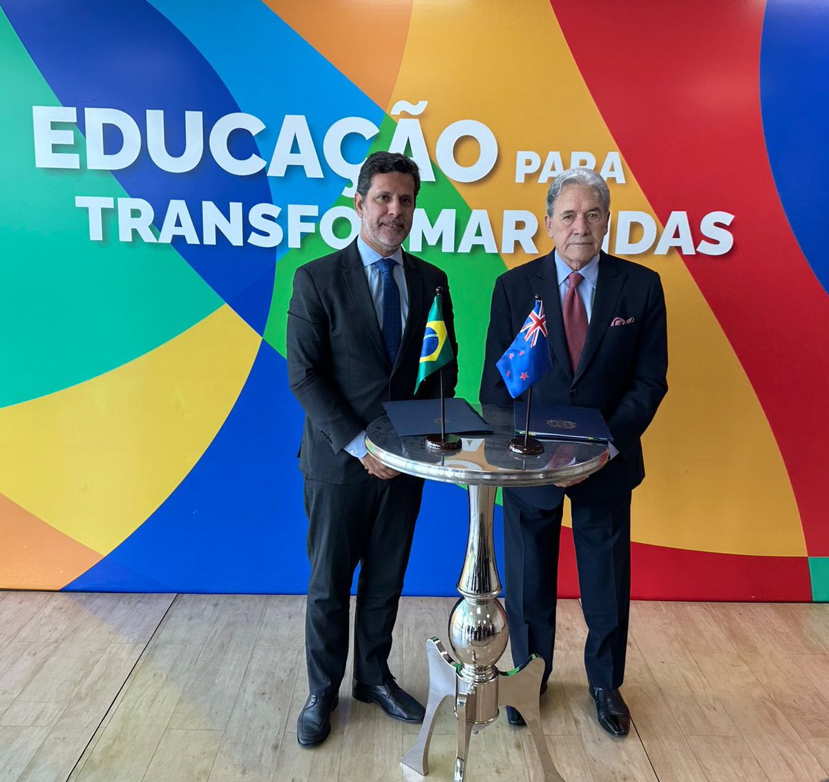 Winston Peters tweet media