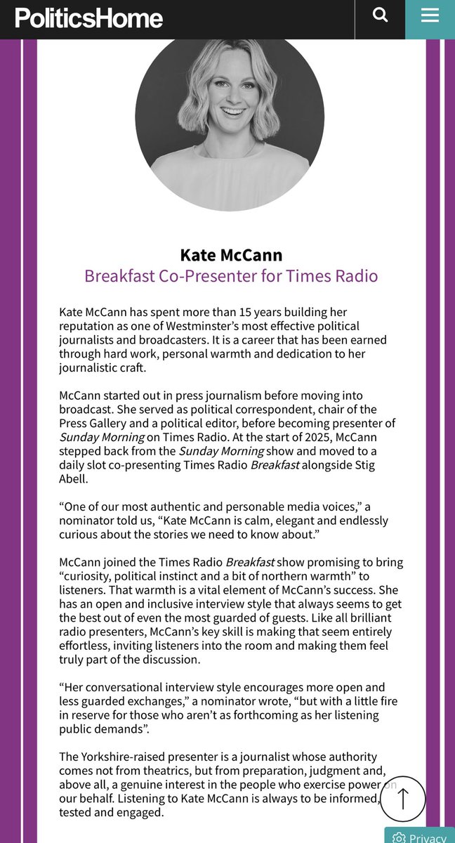 Kate McCann tweet media