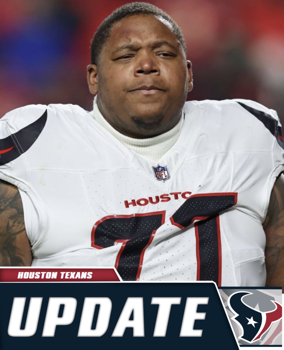 The Texans are re-signing OT Trent Brown to a one-year, up to $7M extension 🔥

Brown was good for the Texans last season.