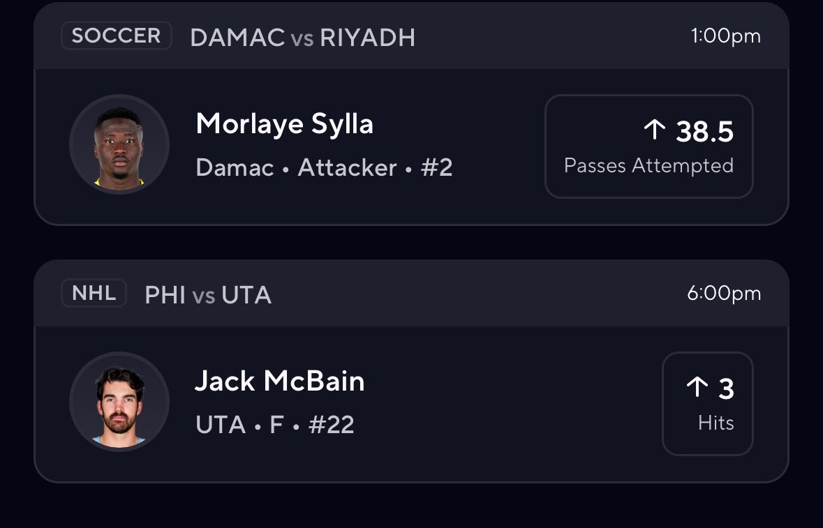 Felix_Props's tweet photo. Collab with @SilkyPicks 🤝
• Sylla averages 40 passes at home
• Riyadh allow ~500 passes when playing away
• Riyadh press the 2nd least in the league
•Great match up
#SoccerProps #FootballProps #PrizePicks #UnderdogFantasy #SportsBetting https://t.co/YRKjXa1gDU