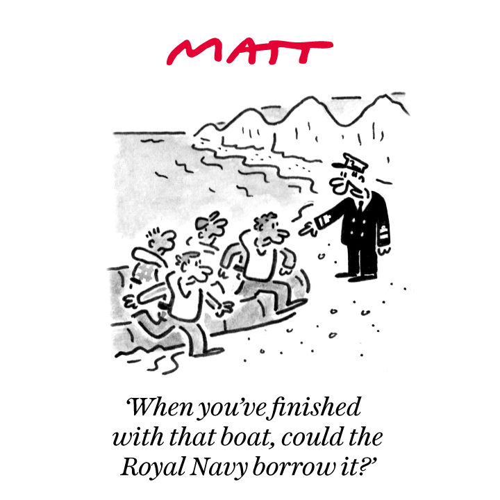 My latest cartoon for tomorrow's <a href="/Telegraph/">The Telegraph</a>

Buy a print of my cartoons at telegraph.co.uk/mattprints

Original artwork from chrisbeetles.com