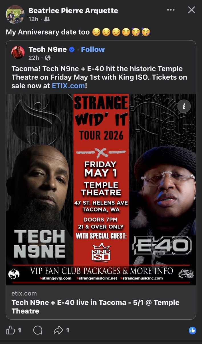 _KeepItWeird's tweet photo. @TechN9ne https://t.co/zPp9fc3pRA