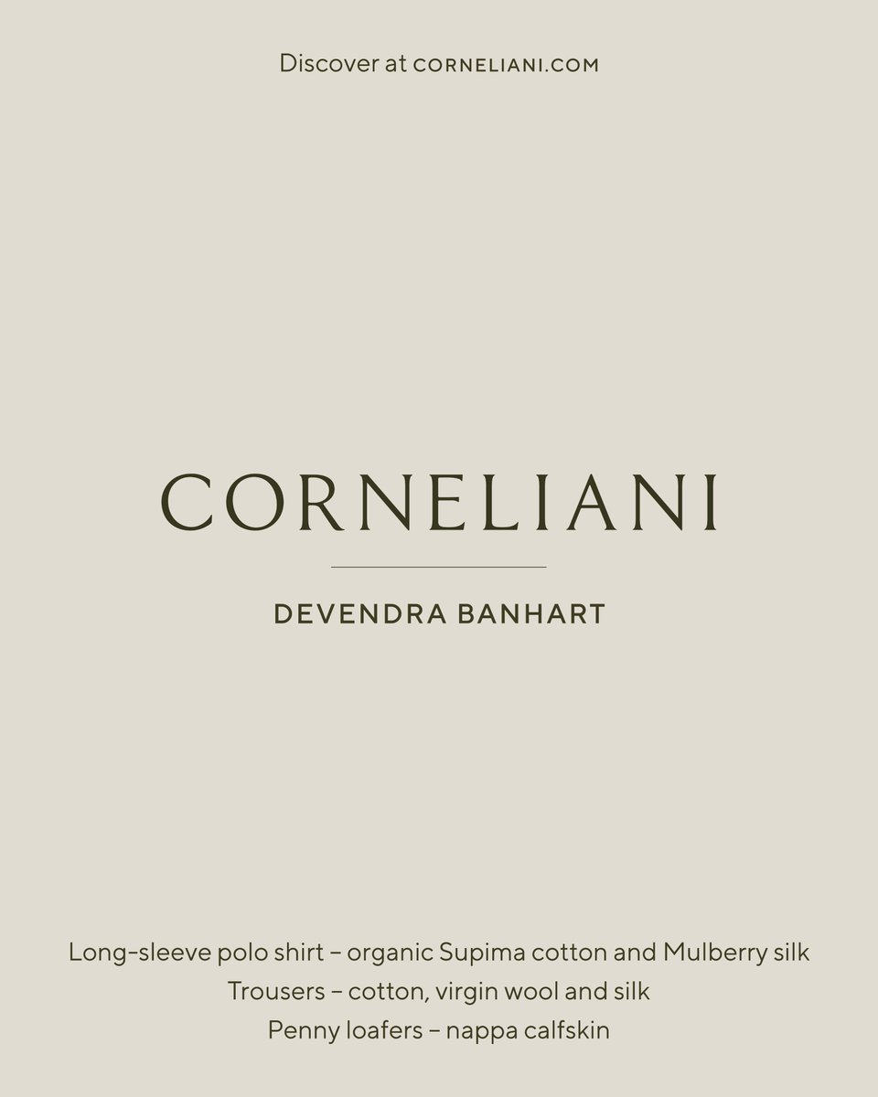 Corneliani tweet media
