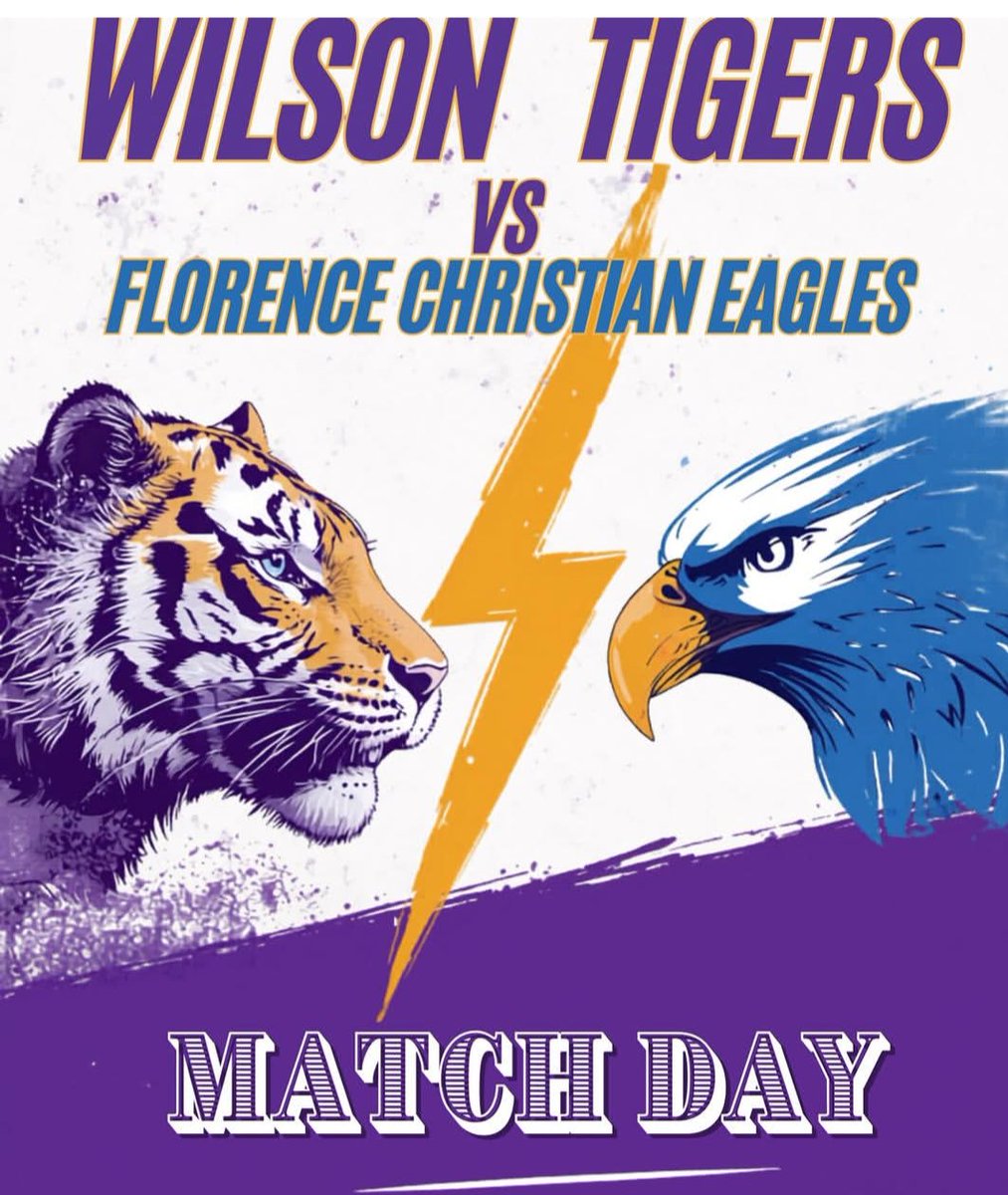 WHSSoccer1866's tweet photo. 🚨 IT'S GAMEDAY TIGERS🚨
🆚: @FCS_Eagles
📅: Thursday March 5th, 2026
📍: FCS
⌚️: 5:30 PM varsity only

#WilsonUnited🐅⚽
#WeAreWilson🟣🟡
#RowTheBoat⚓🏴‍☠️ https://t.co/3lVEEHG44E