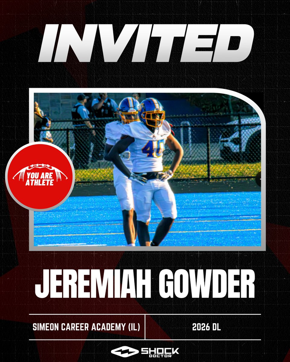 JeremiahGowder's tweet photo. #AGTG I appreciate the invite @youareathlete #d1 #ath #brickbybrick https://t.co/ftfngajuBG
