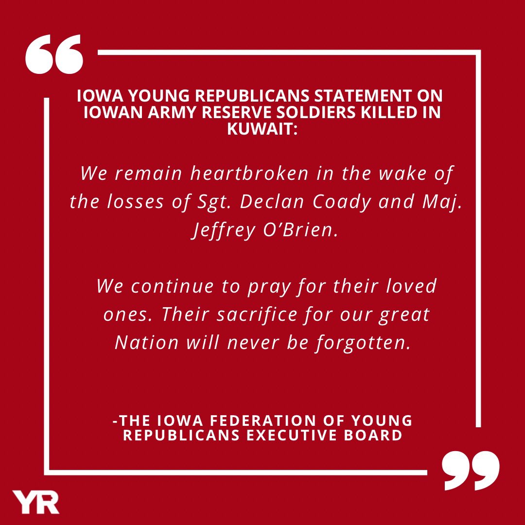 Iowa Young Republicans 🇺🇸 🐘 tweet media
