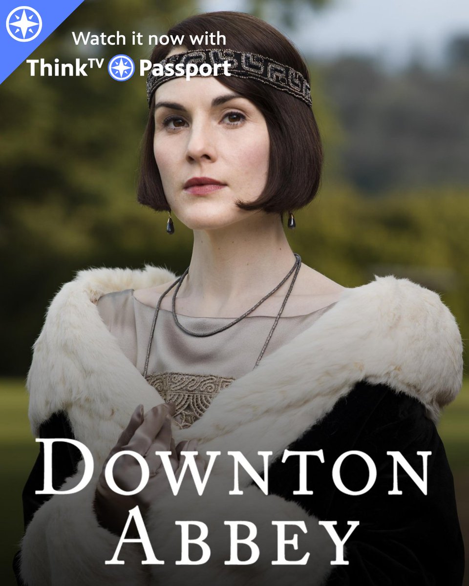 ThinkTV's tweet photo. Don't ration your excitement - all six seasons of Downton Abbey are now available on the PBS App with Passport! Learn more: https://t.co/GKqDe9VYO9 #pbs #localpbs #downtownabbey #ohiopbs #masterpiece https://t.co/tEs5fdExNr